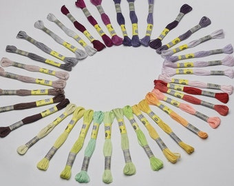 AMO 01-35 Individual Skeins - Alternative to DMC