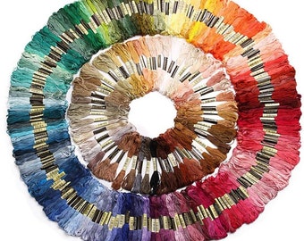 Large Order 101+ Skeins Total CXC Individual - Colour Codes: B5200, Ecru and Blanc 150-3866