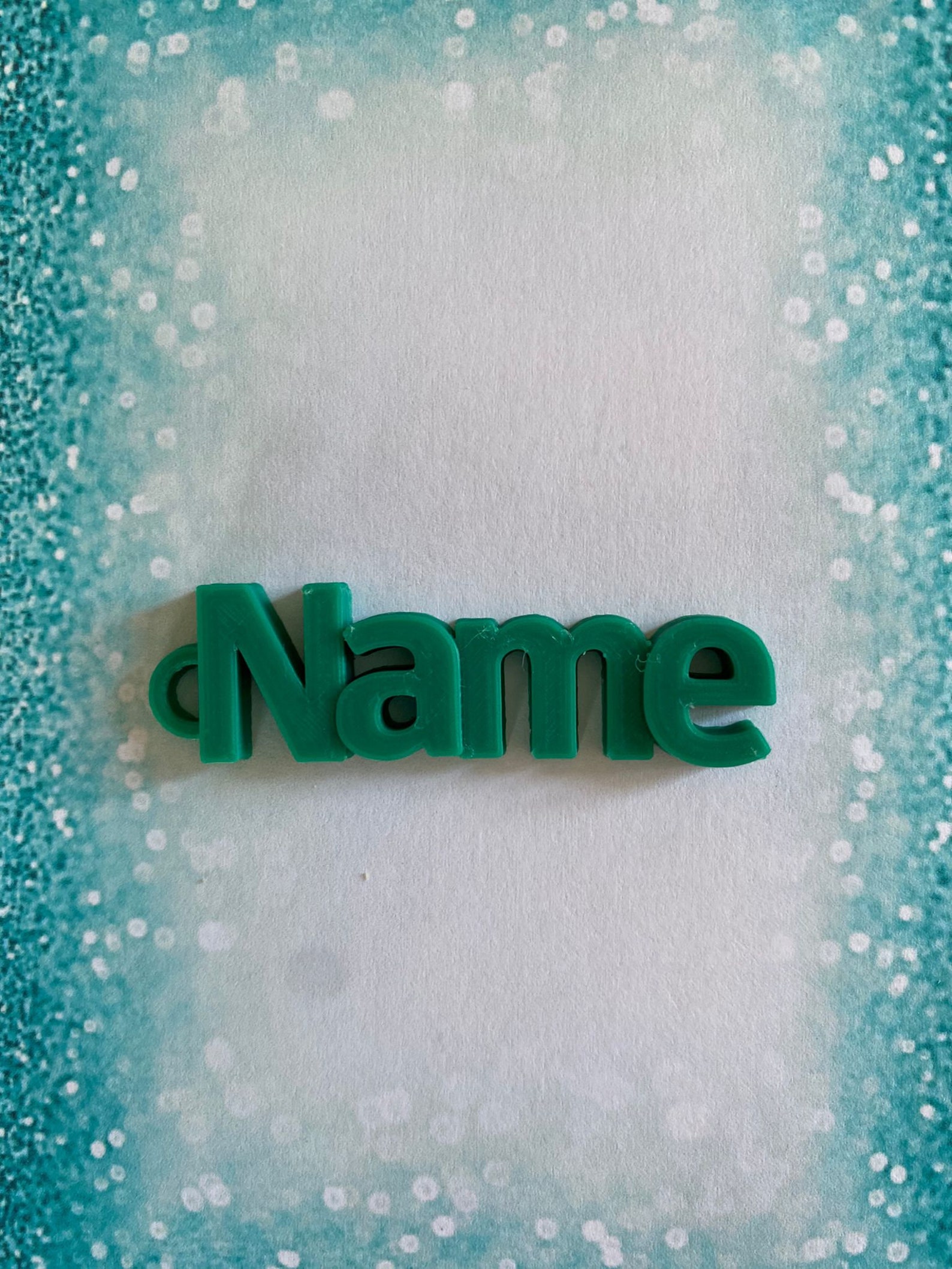 3D Printed Fully Customisable Key Ring Name Tag Party Bag Etsy