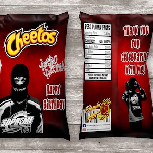 Digital Download Peso Pluma, Peso Pluma Treat Bags, Peso Pluma Party, Peso Pluma,