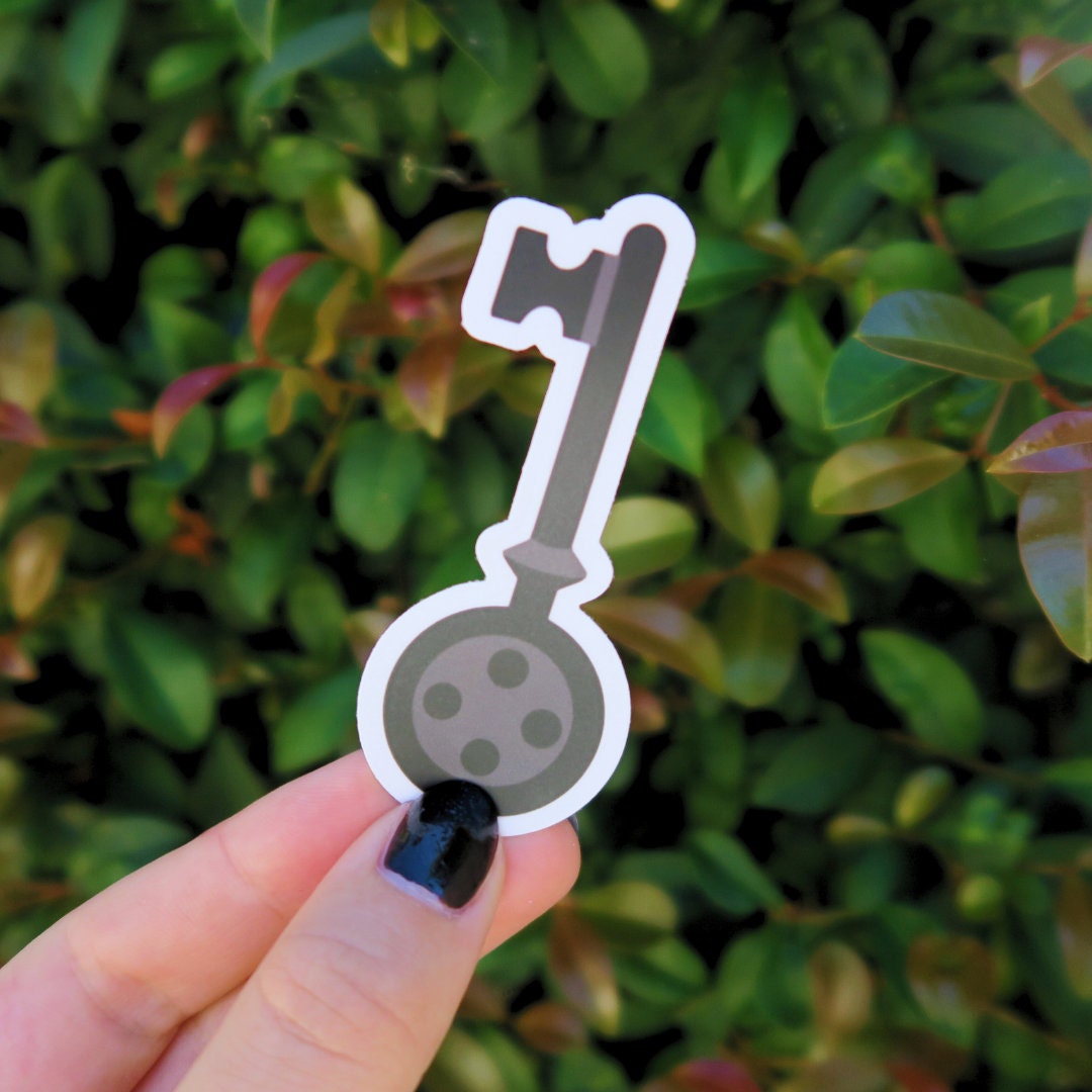 Coraline Inspired Key Stickerdiecut Vinyl Sticker for Etsy