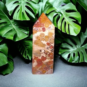Spectacular 127 MM Large Natural King cobra jasper Towers Obelisk Crystal points| Healing wand|Metaphysical crystal Healing|Meditation
