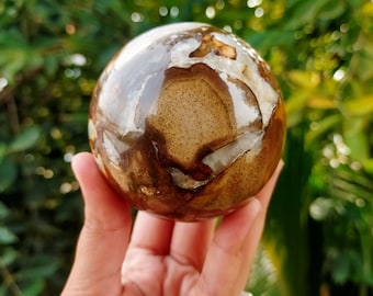 Acquista incredibile 68 mm di grande naturale King Cobra Jasper sferico / metafisico / cristallo curativo / regalo