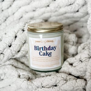 Birthday Cake | Birthday Candle | Soy Wax Candle | Candle Gift