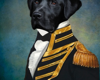 Königliches Haustierporträt vom Foto, individuelle Renaissance-Haustierzeichnung für Ihren Hund und Ihre Katze, Tierporträt, Katze im Anzug, Hundekarikatur