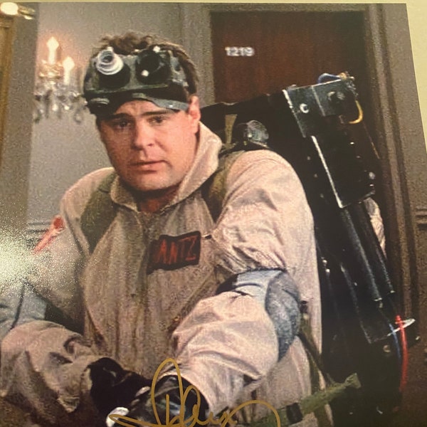 Dan Aykroyd of Ghostbusters autographed 8x10 photo with certificate of aunthenticity