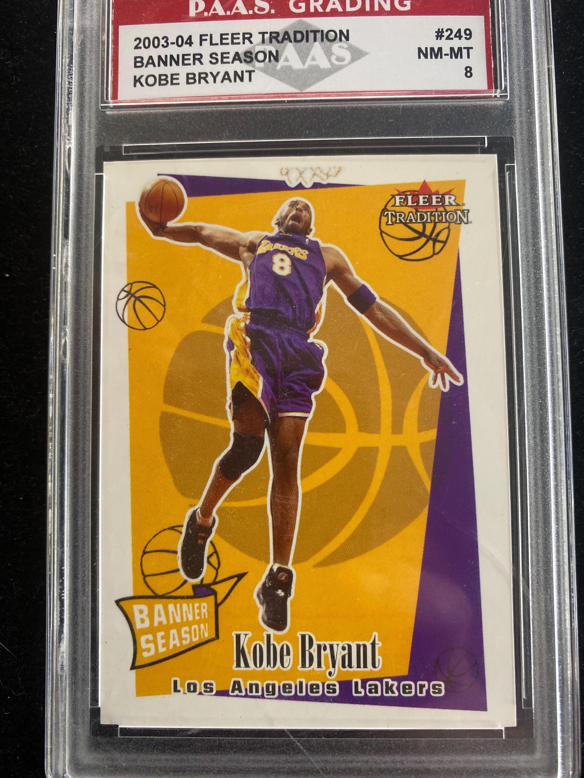 2003-04 Fleer Tradition Banner Season Kob Bryant Los Angeles