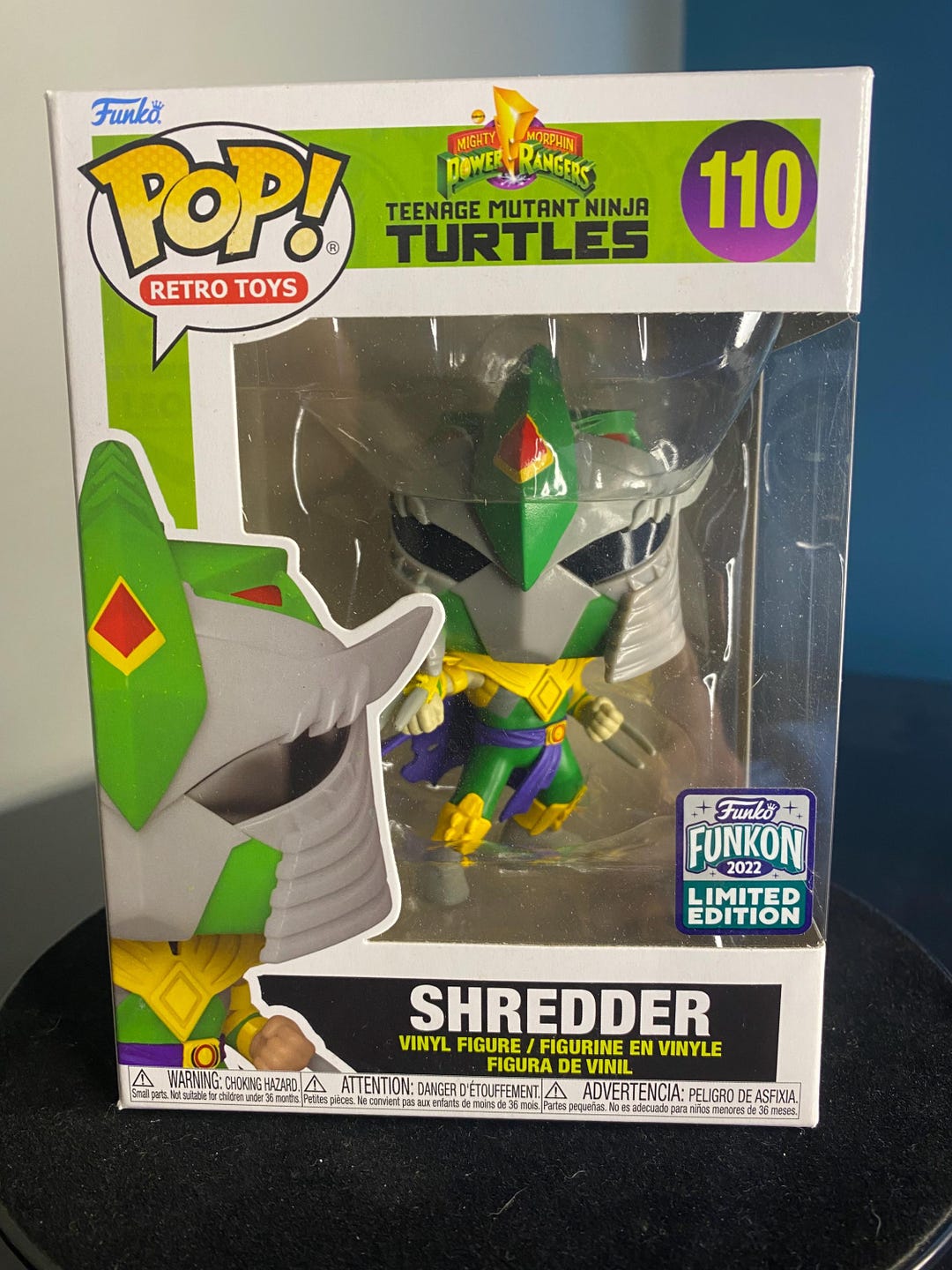 Funkeytown様 まとめご依頼品 Funko POP ! TMNT Shredder #110 Limited Edition FUNKON 2022 - Etsy