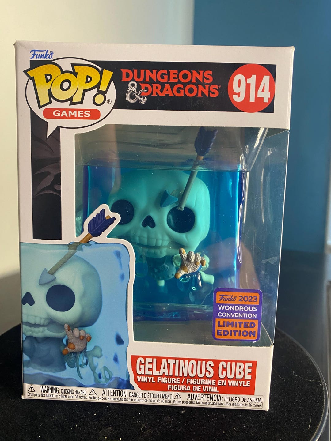 Funko Pop! Dungeons & Dragons Gelatinous Cube #914 2023 Wondrous ...