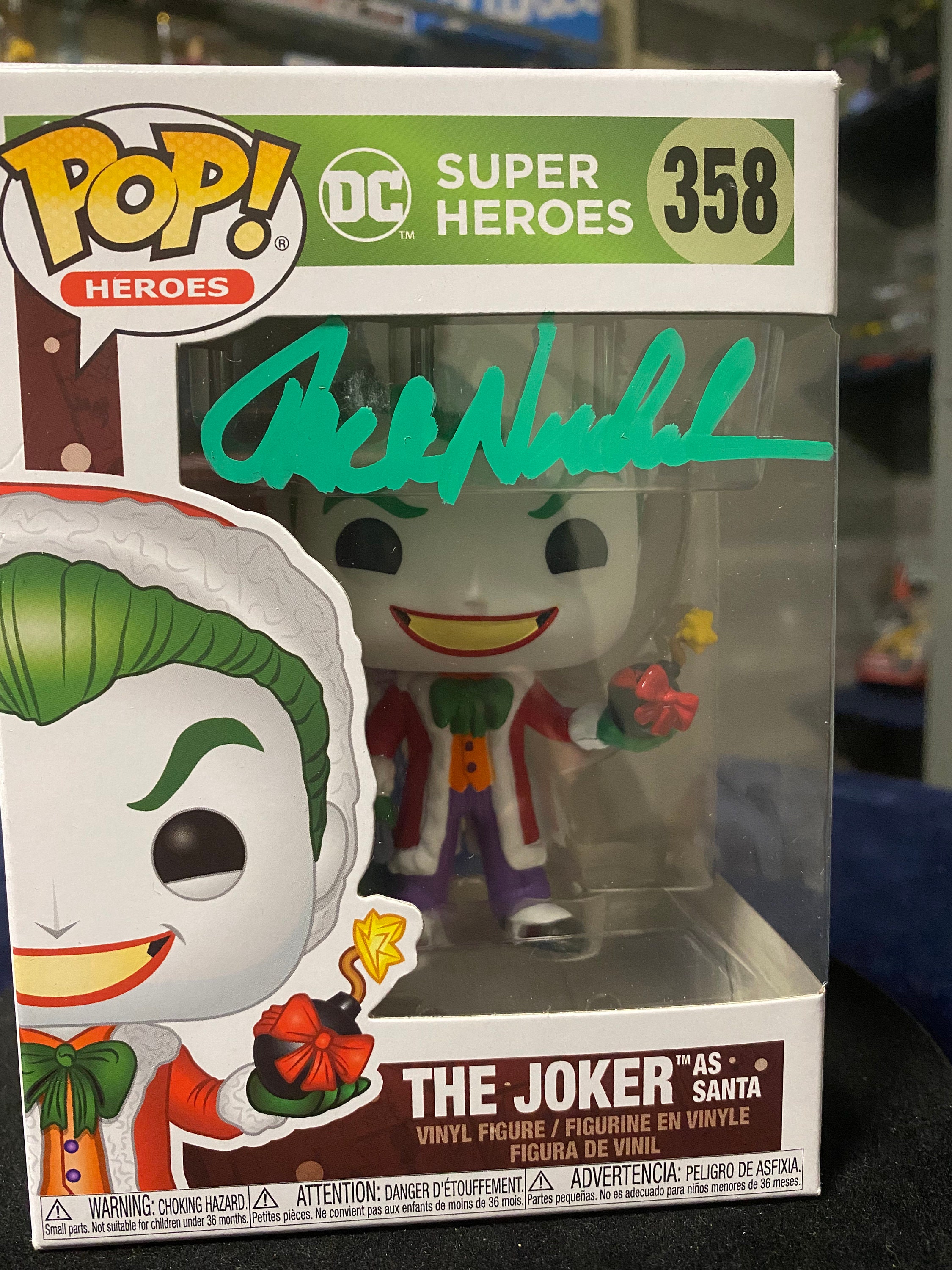 Jack Nicholson as the Joker Signed Funko Pop With Certificate of  Authenticity 