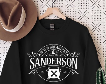 Halloween Sweatshirt, Sanderson Bed And Breakfast Sweatshirt, Witches Brew Sweat, Sanderson Witch Sweat, Sanderson Sister Sweatshirt