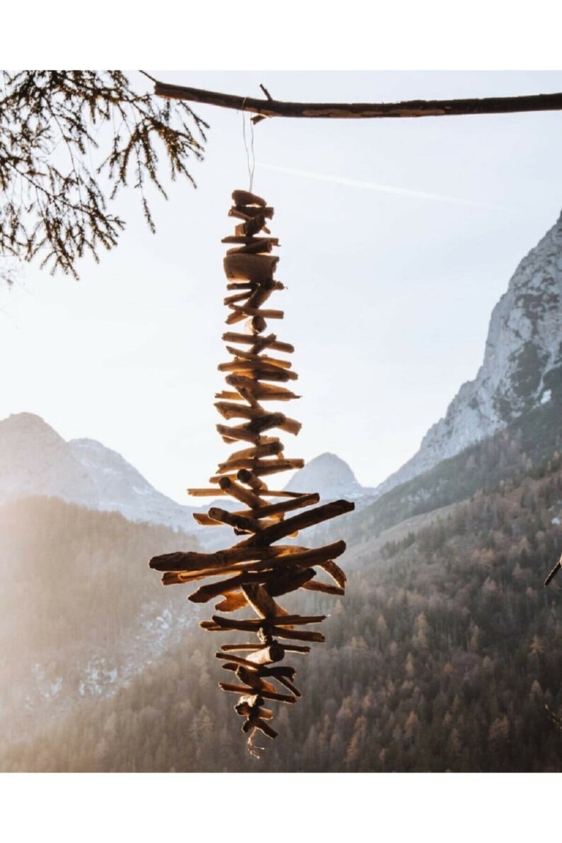 Pagan Nordic Style Rain Chain Silent Wind Chime Handmade Etsy