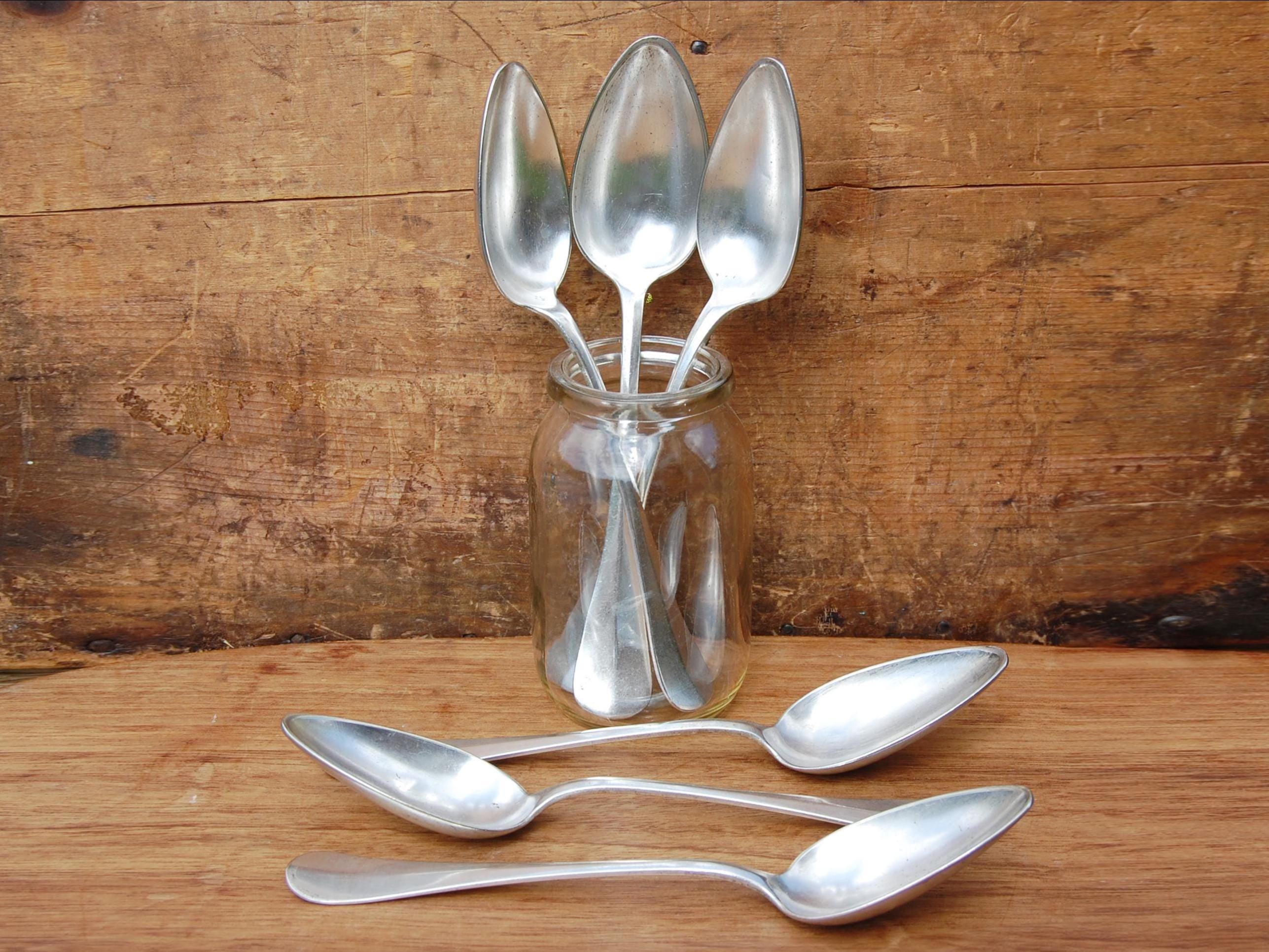 Vintage silver hallmark spoon - Etsy 日本