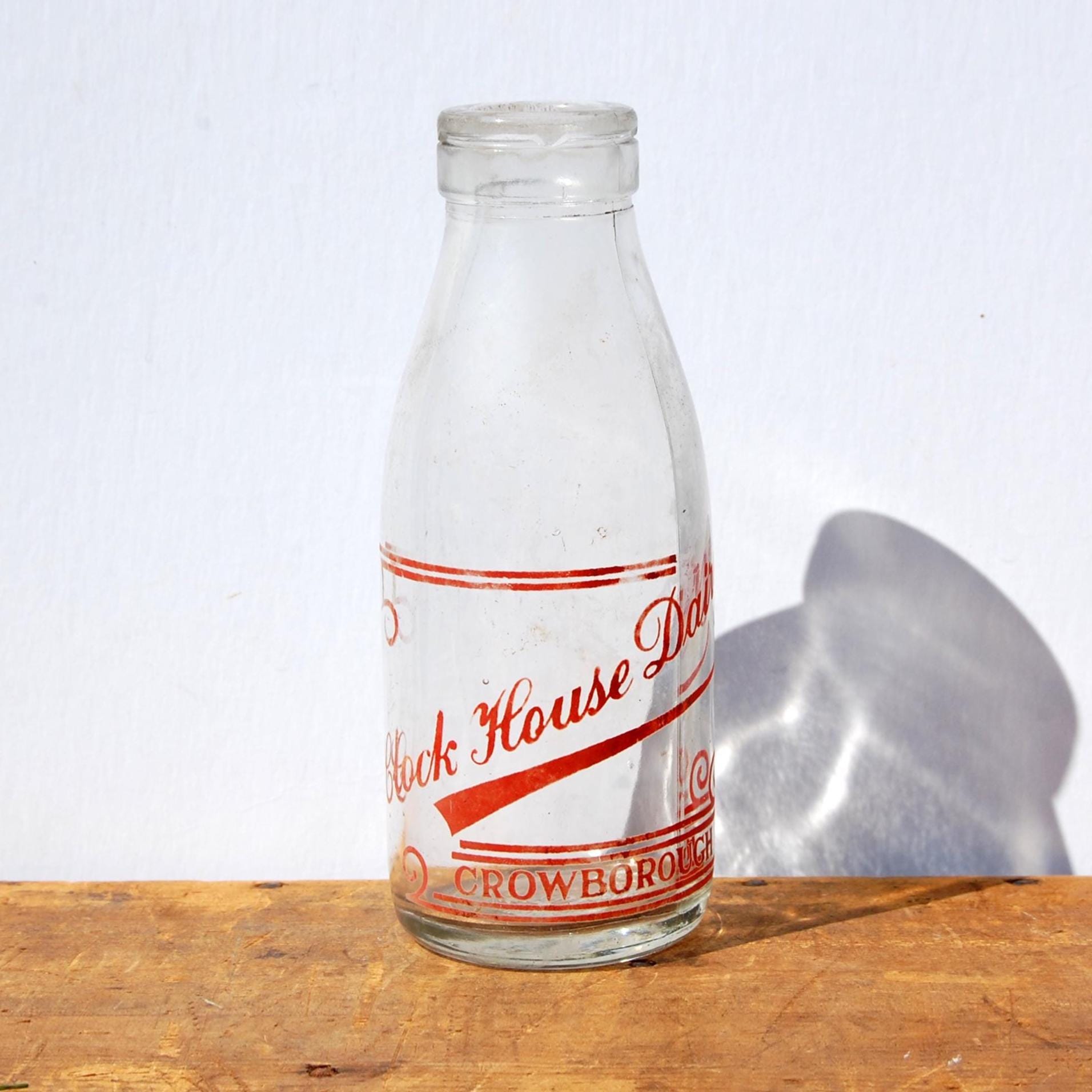 1950s milk bottle - Etsy 日本