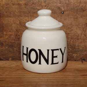 Vintage Honigtopf - Cottage Dekor - Kitchenalia - Frühstückstisch