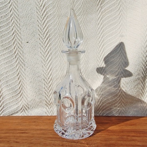 Antique American Flint Glass Decanter - Boston & Sandwich Glass Company Vintage Barware