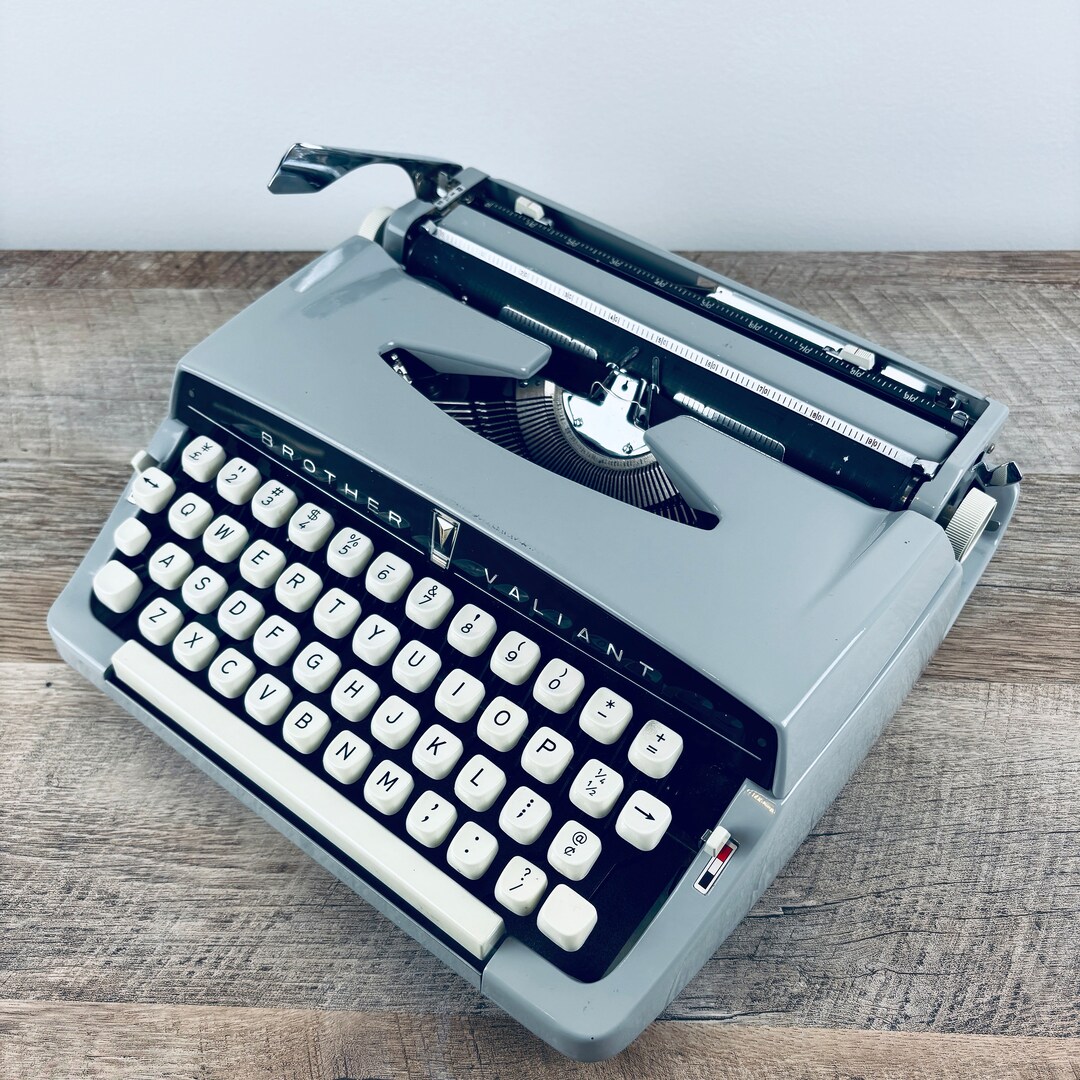 1965 Brother Valiant JP1 121 Typewriter D759096 the Perfect Etsy