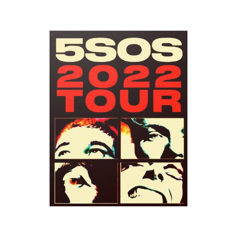 5sos tour posters