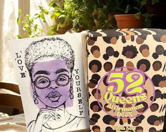 Baralho de Afirmações 52 RAINHAS