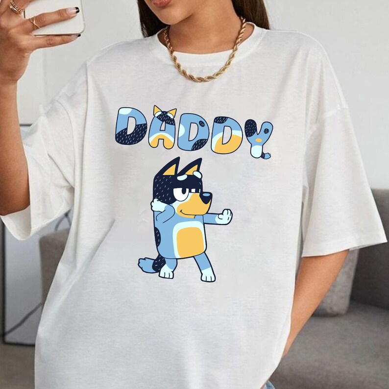 Bluey Daddy PNG, Bluey Family Png, Decal Files, Vinyl Stickers, Car ...