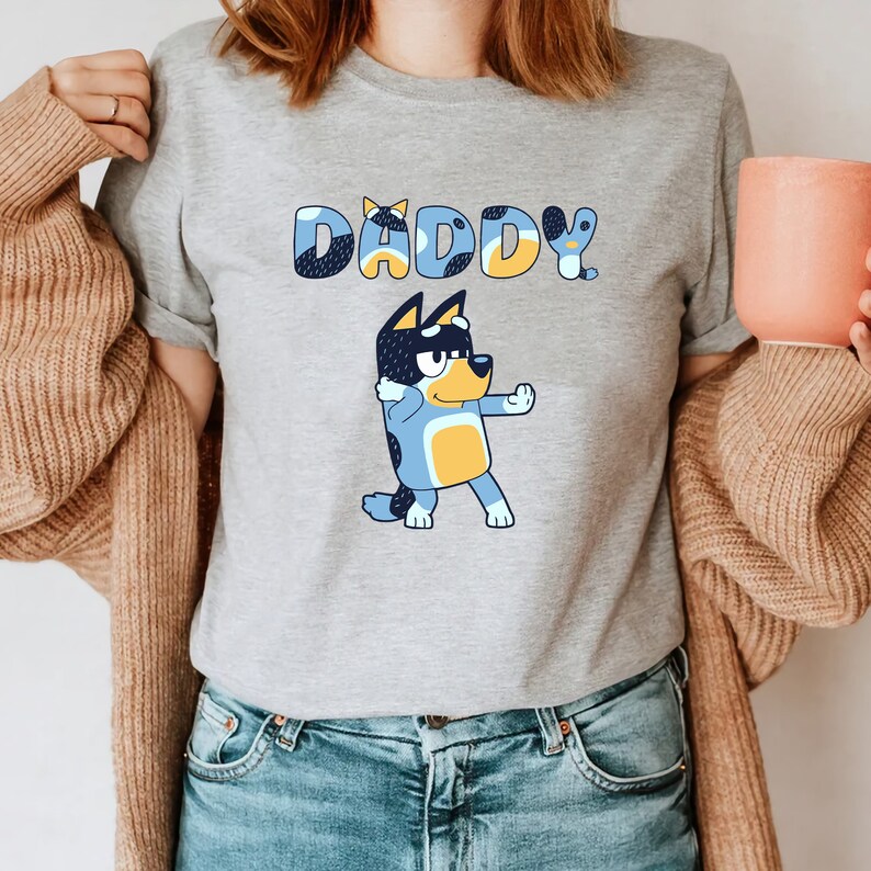 Bluey Daddy PNG, Bluey Family Png, Decal Files, Vinyl Stickers, Car ...