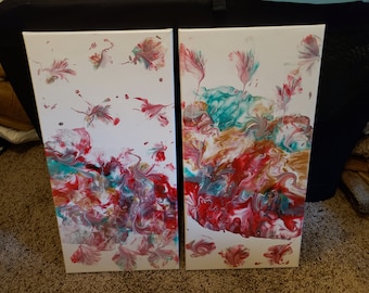 Acrylic Pour Canvas