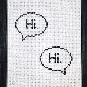 Heartstopper Hi DIY Cross-stitch Kit