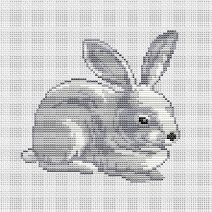 Rabbit DIY Cross-stitch Kit