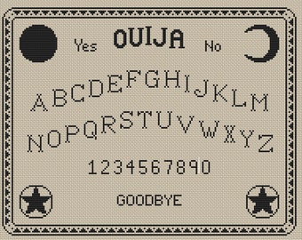 Ouija Game Board DIY Cross-stitch Kit