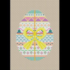 Osterei Kreuzstich, Instant PDF Digital Download