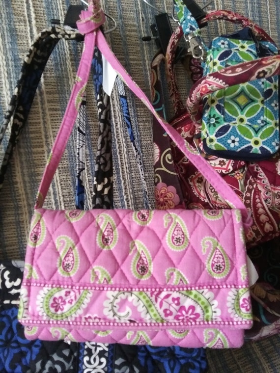 Vera bradley wallet pink sale