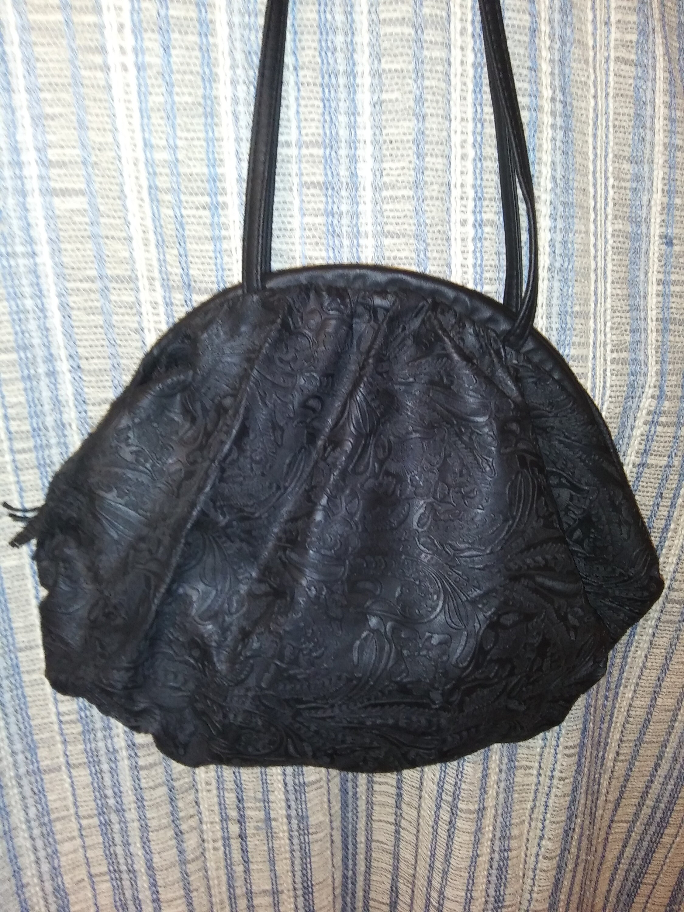 Vintage Faux Leather Sachel Purse. - Etsy
