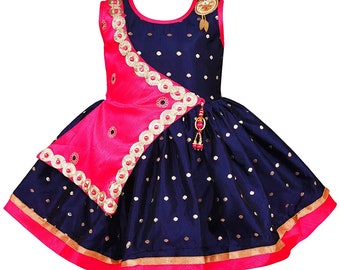 silk long frock designs