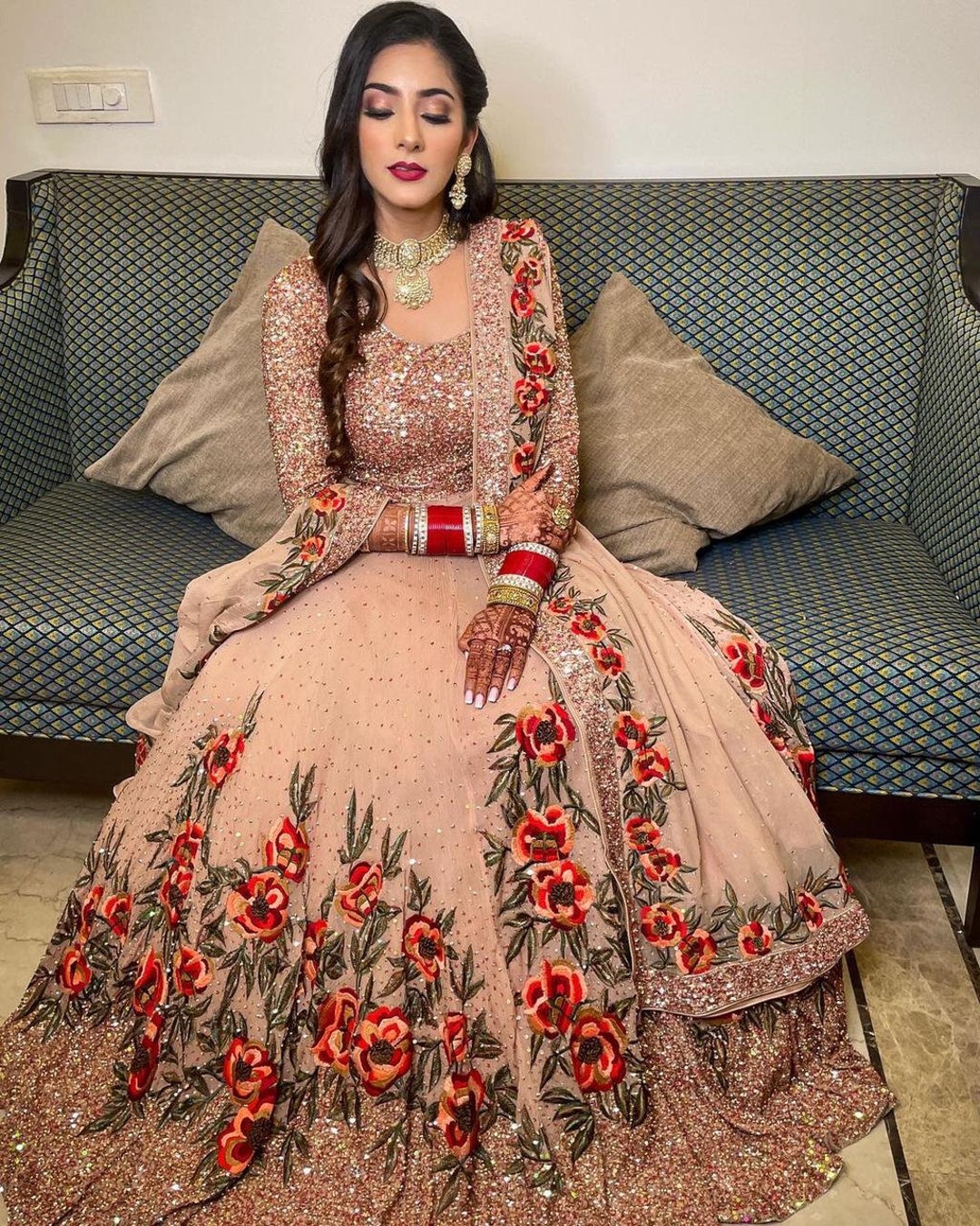 Pakistani Bollywood Women Heavy Bridal Indian Ethnic Designer Party Wear  Gown Indian Anarkali Salwar Kameez Pakistani Party Gown Fancy Dress - Etsy