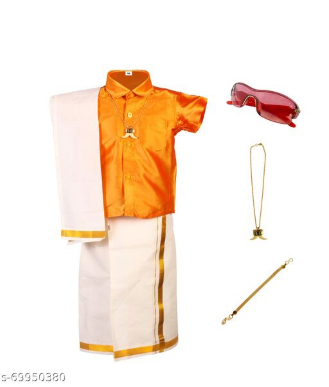 Buy 5-6, Boy's Kasavu Sticker Dhoti, Kerala Kasavu DHOTHI for boys, Onam  Dress,3-4 YEARS, Cream, One Size at Amazon.in