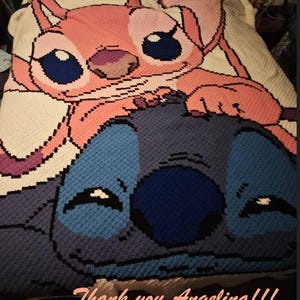 STITCH and ANGEL, Häkelmuster für C2C Bild 8