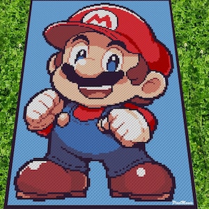 SUPER MARIO - Patron au crochet pour C2C