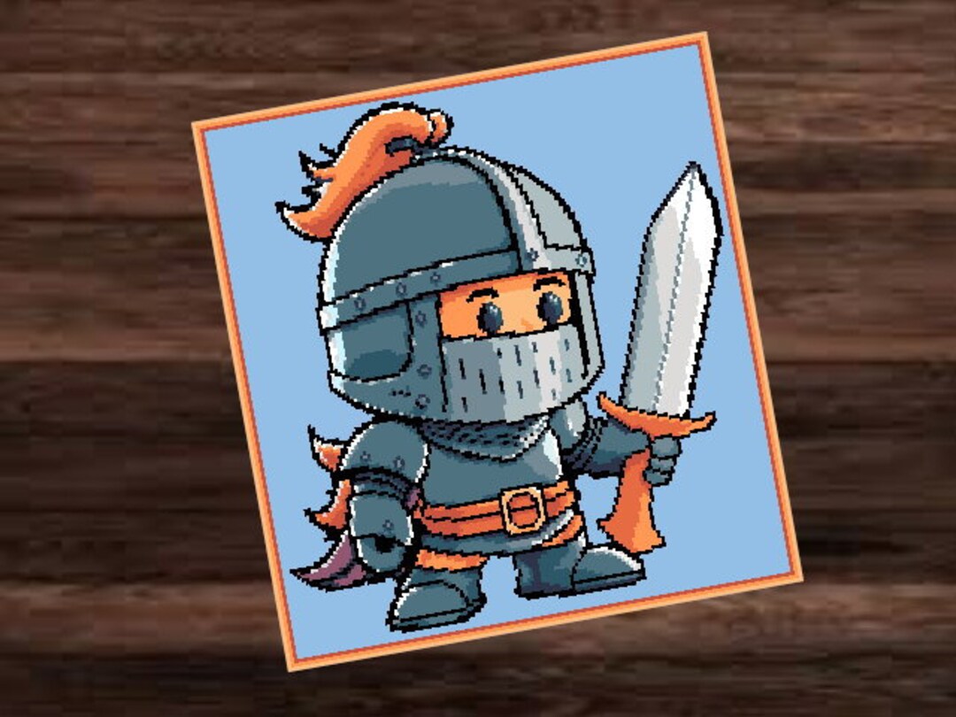 KNIGHT - Sc Graph - Etsy