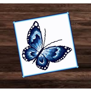 MorphO - Papillon, Fm Crochet Pattern, Graphique pour Fm, Crochet Blanket Fixed Stitches, Tunisien, Baguettes, Shechet & Color Block Instructions