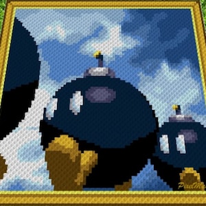 BOMB OMBS BATTLEFIELD - inspired graph C2C