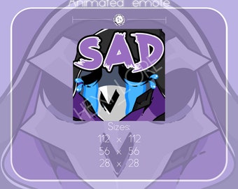 Emote Twitch ANIMATED Overwatch 2 - Reaper Emote triste