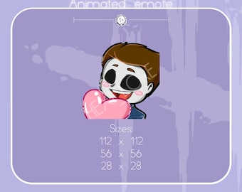 ANIMATO Morto alla luce del giorno KILLER EMOTE - Emote di Michael Myers Hearts (Gif animata e png statico) [Halloween]