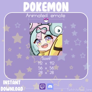 GEANIMEERDE Pokemon Iono Zone Wave-emote | Pokémon Scarlet en Violet