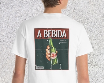 Vintage 'A Bebida' Beer Ad T-shirt