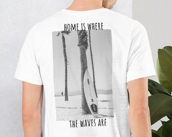Surfer T-Shirt, Sommer Kurzärmeliges T-Shirt