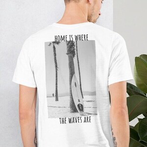 Surfer t-shirt, Summer short-sleeve t-shirt