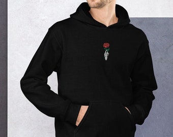 Rose / Skeletten Hoodie
