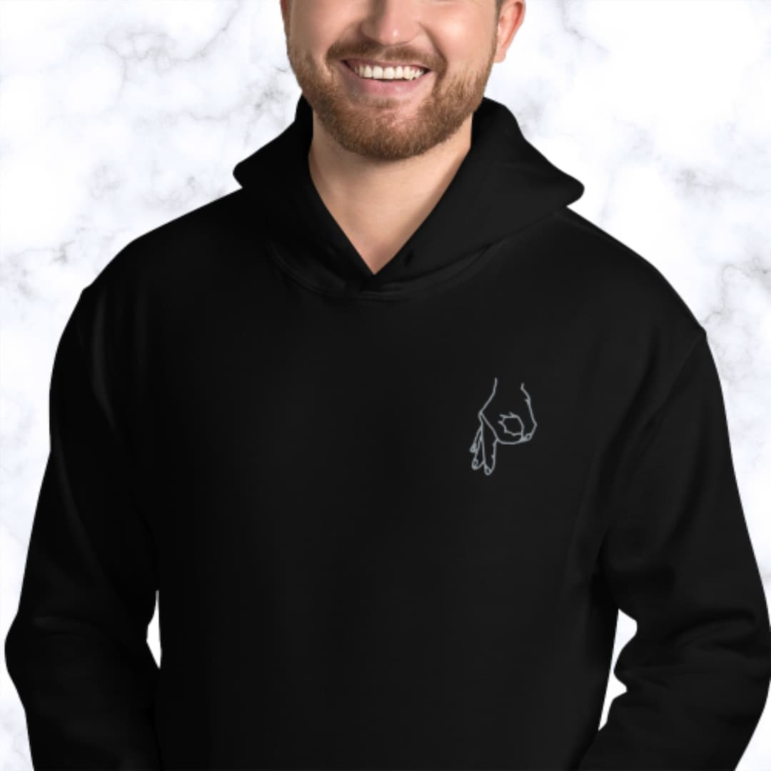 Circle Game Hoodie / Embroidered Pullover / Funny Sweatshirt - Etsy