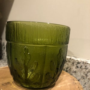 Green vintage pot