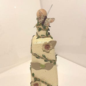Handcrafted Garden Glass Bottle